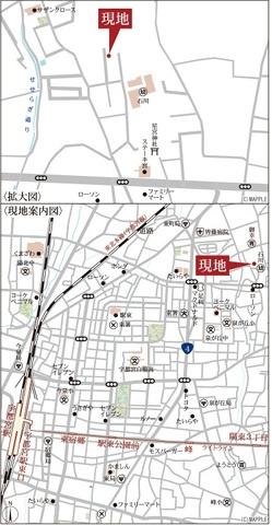 【LiveleGarden】宇都宮越戸町　限定1邸の地図|カーナビ→「宇都宮市越戸町114-13」と入力ください。