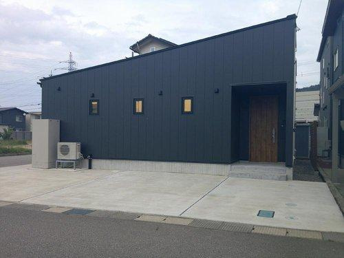 陽羽里 新築平屋建の外観|現地（2025年5月）撮影