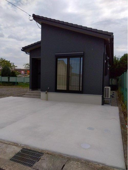 イオンモールかほく向かい（徒歩1分）平屋・駐車3台の外観|現地（2025年7月）撮影