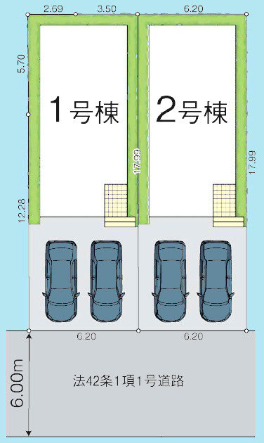 新築一戸建て 狭山市狭山台全2棟