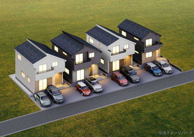 横浜市港南区笹下6丁目 新築戸建て【仲介手数料無料】カースペース2台