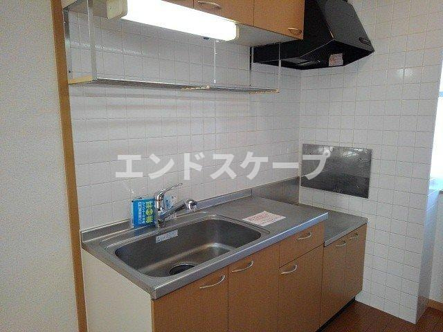 サンパティークⅡのキッチン|高崎、前橋のお部屋探しはエンドスケープまで！お客様の理想お聞かせ下さい♪