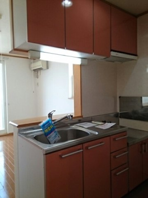 【キッチン】 | ミニヨンフルールＡ | きれいなキッチンです