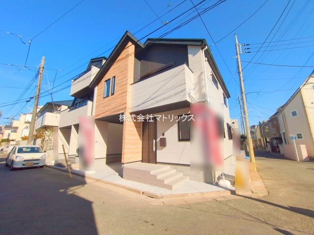 板橋区赤塚2丁目　多様な間取りプラン　省エネ邸宅　全3棟の外観|3号棟