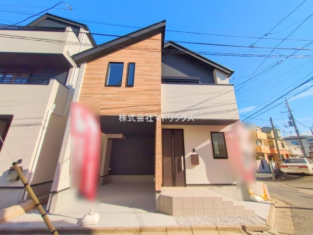 板橋区赤塚2丁目　多様な間取りプラン　省エネ邸宅　全3棟の外観|3号棟