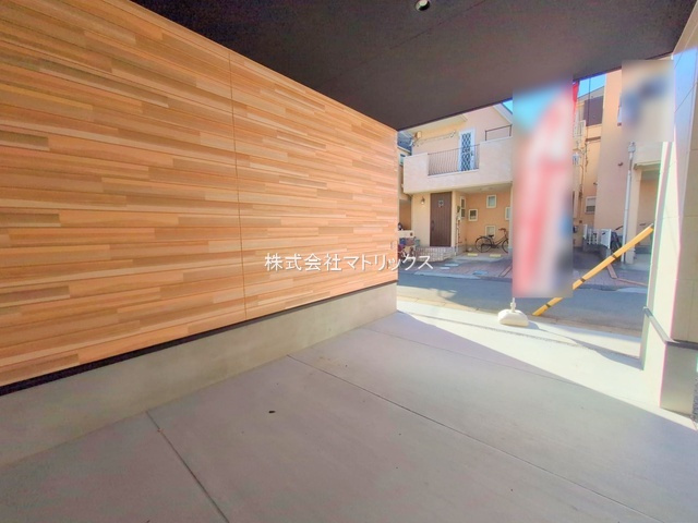 板橋区赤塚2丁目　多様な間取りプラン　省エネ邸宅　全3棟の前面道路含む現地写真|3号棟