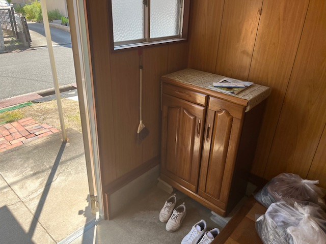 片岡戸建ての玄関|ゆったりとした玄関です