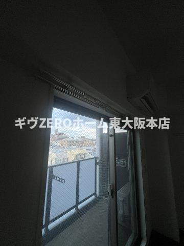 プレデコート北田辺のバルコニー