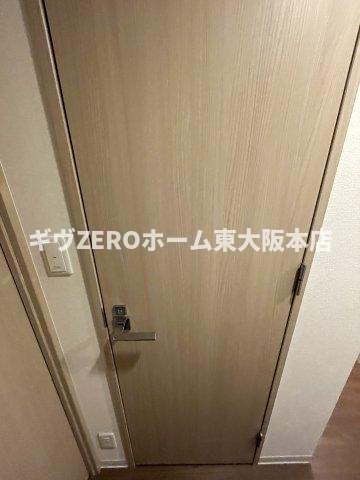 プレデコート北田辺のバルコニー