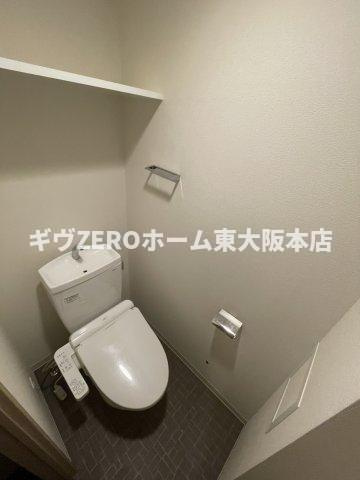 プレデコート北田辺のトイレ