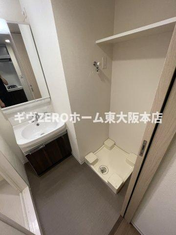 プレデコート北田辺のバルコニー