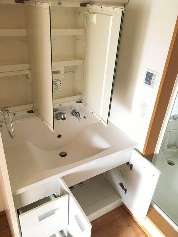 ヴィクトールⅠの洗面所|収納