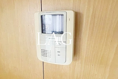 【セキュリティ】 | キングスガーデン | モニター付きインターホンです。