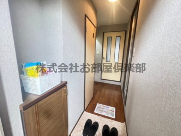 プライマリー久留米大南の玄関|玄関からの眺めです