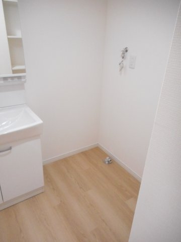 トレミーの洗面所|洗濯機置場