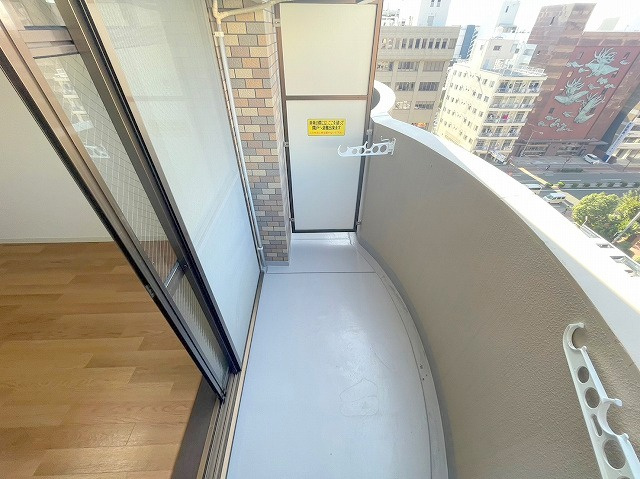 ローズコーポ西中島のバルコニー