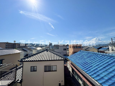 【展望】 | 静岡市清水区幸町 中古戸建て | 物件からの展望です