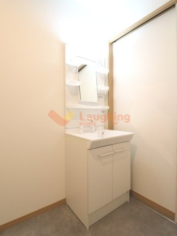 アリエス久留米東の洗面所|広い洗面スペース