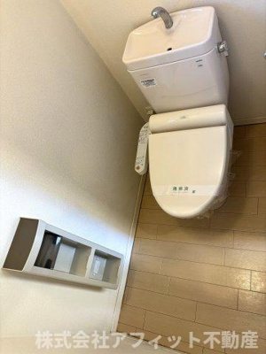 【トイレ】 | クラヴィエ B棟 | 温水洗浄暖房便座