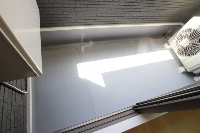 ベルシオン山手のバルコニー