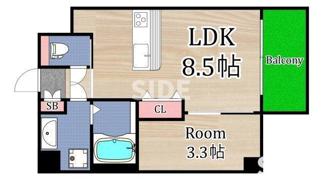 【間取り】 | ArtizA京橋WEST