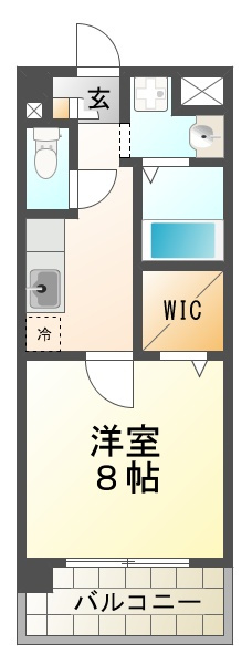 ツルトスコⅡ番館の間取り