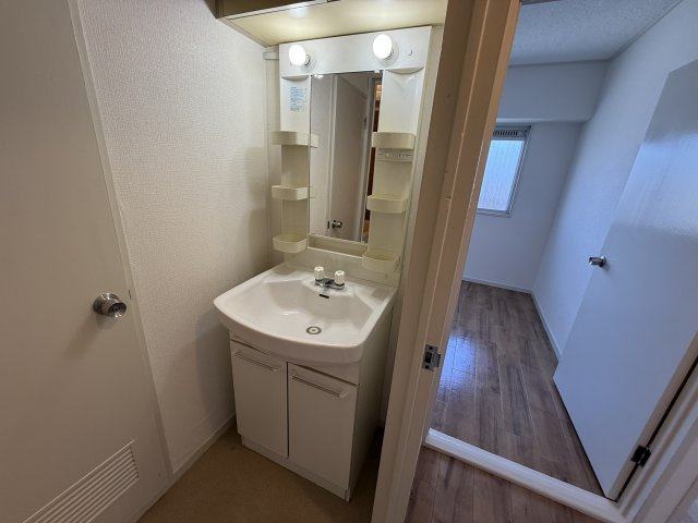 笹部豊中マンションの独立洗面台