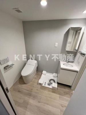 【洗面所】 | luna crescent kawasaki | スペースが確保できる洗面所です