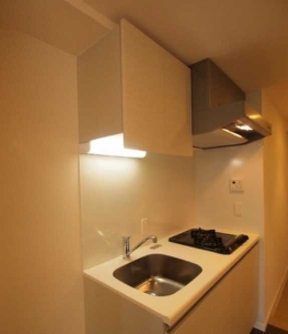 プライムメゾン早稲田　積水ハウス施工　ネット無料　オートロックのキッチン