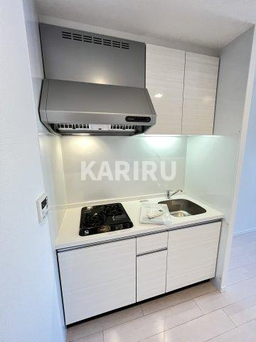 ラクラス長堀橋のキッチン|きれいなキッチンです