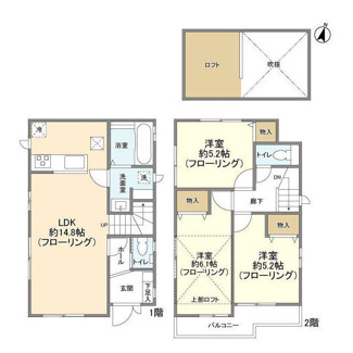 【間取り】 | Kolet東浦和#14