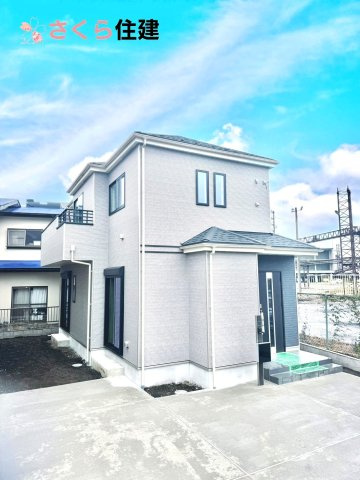 東町３１７番　　A棟の外観|Ａ棟　お子様から「部屋がほしい…」そんな成長もうれしい♪さらなる成長見守る4LDKの新築マイホーム