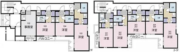 フリーダム町屋の間取り