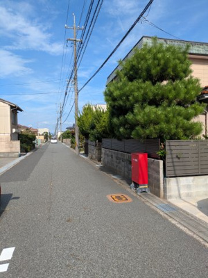 【前面道路含む現地写真】 | 鳥取市湖山町北4丁目土地