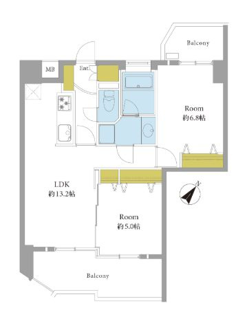 【間取り】 | ジョイナス天神タワー