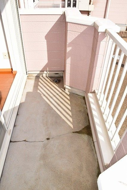 メイプルタウンＡのバルコニー