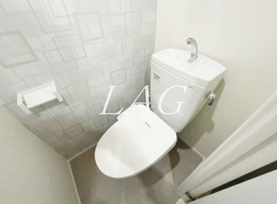 【トイレ】 | ソレイユテラス東十条 | トイレです。