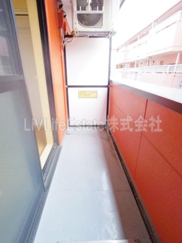 ファーストプレイスのバルコニー