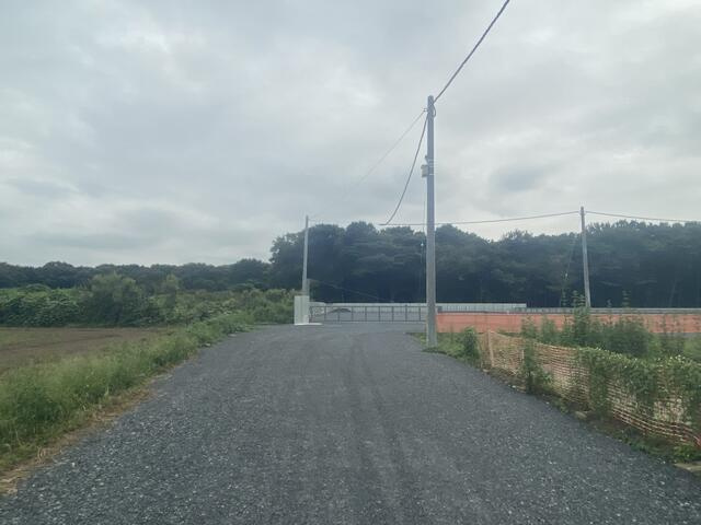 花田貸地の駐車場