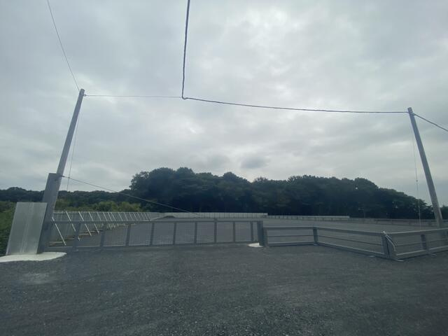 花田貸地の駐車場