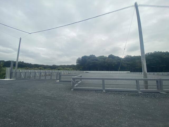 花田貸地の駐車場