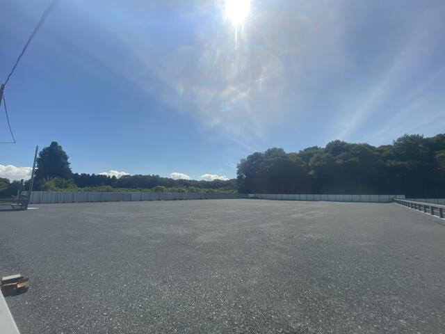 花田貸地の駐車場