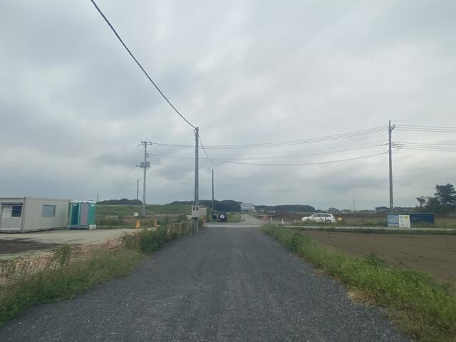 花田貸地の駐車場