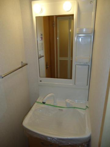 フルハウスＡ棟の洗面所|洗髪洗面化粧台