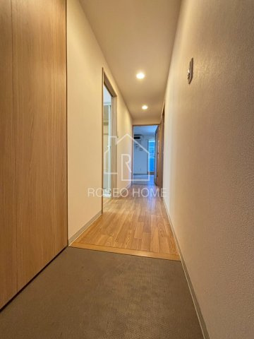 マンションはりげんの玄関