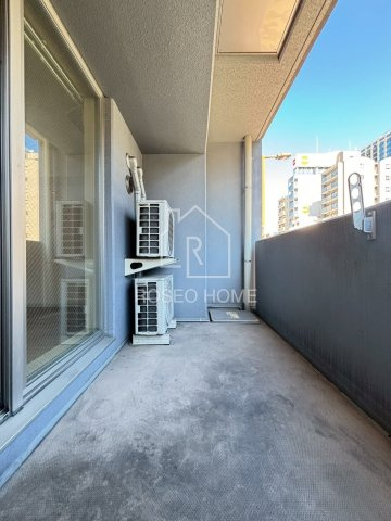 マンションはりげんのバルコニー