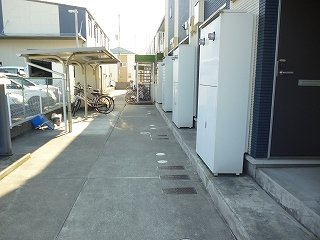 レオネクスト玉手Ⅱの玄関