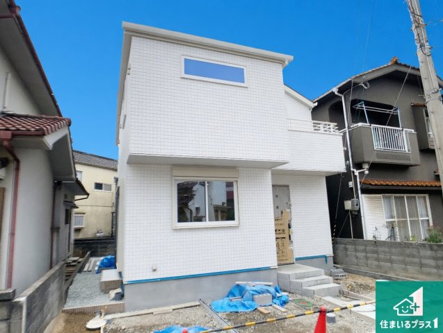 加古川市加古川町稲屋　新築一戸建ての外観|お客様に長く安心して住んでいだだける事にこだわった家づくり！住んでからのアフターサービスにもしっかりと取り組んでいます！