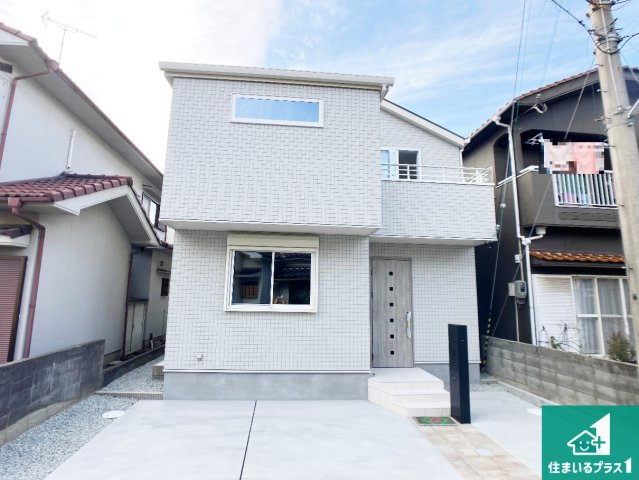 加古川市加古川町稲屋　新築一戸建ての外観|安心の10年保証！外観を美しく保ち、雨水で汚れを落とします！気になることがありましたら、お気軽にお問い合わせください！