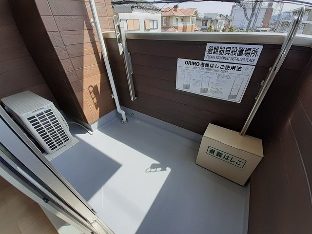 ヴェルデュール・グレイスのバルコニー